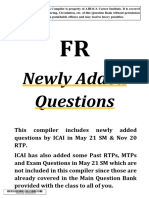 FR Additional Questions (Ajay Agarwal)