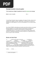 CARTA PODER - Para Tramite Administrativos