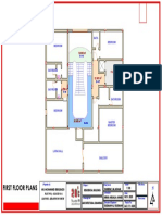 Residential Building: First Floor Plans