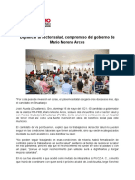 16-05-2021 Dignificar Al Sector Salud, Compromiso Del Gobierno de Mario Moreno Arcos