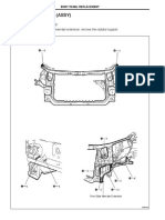 Radiator Support (Assy) : Replacement