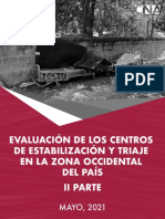 Informe de Evaluación de Centros de Estabilización y Triaje de Honduras Parte II