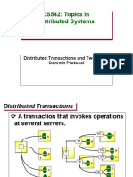 CS542: Topics in Distributed Systems