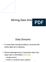 Mining Data Streams 