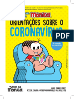 Revista Da Turma Da Monica Coronavírus