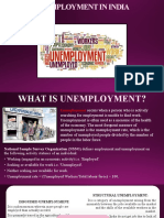 Umemployment in India