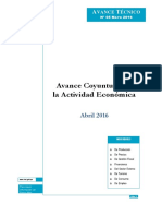 Informe Tecnico n05 Coyuntural Mar2016