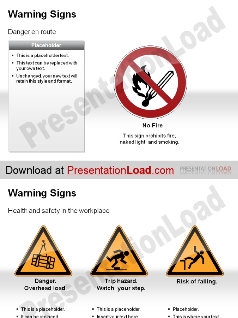 Warning Signs PDF