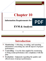 EVM & Analysis: Information Requirements For The Project