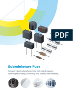 Subminiature Fuse