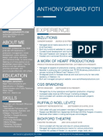 Anthony Foti Resume