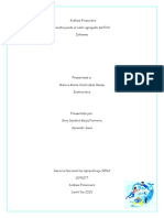 Informe Evidencia 4 - ¿Usted Como Analista de La Empresa Porque Utilizaría Este Método Del EVA en Su Estudio