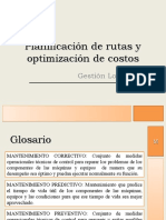 3.4 Planificación de Rutas y Optimización de Costos