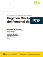 Instructivo Medidas Disciplinarias Personal No Docente 090816