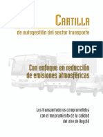 Cartilla Ambiental Diesel Bogotá