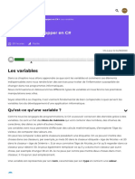 Les Variables - Apprenez À Développer en C# - OpenClassrooms - 1604839230320