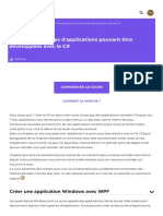 Les Différents Types D'applications Pouvant Être Développées Avec Le C# - OpenClassrooms - 1604839862684
