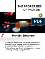The Properties of Protein