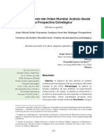 ESTUDIO 02 Escenarios 2020 Del Orden Mundial. Análisis Desde La Prospectiva Estratégica