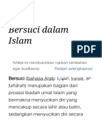 Bersuci Dalam Islam