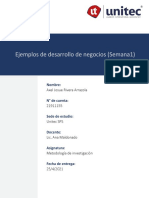 Tarea 1.1 Ejemplos de Desarrollo de Negocios 