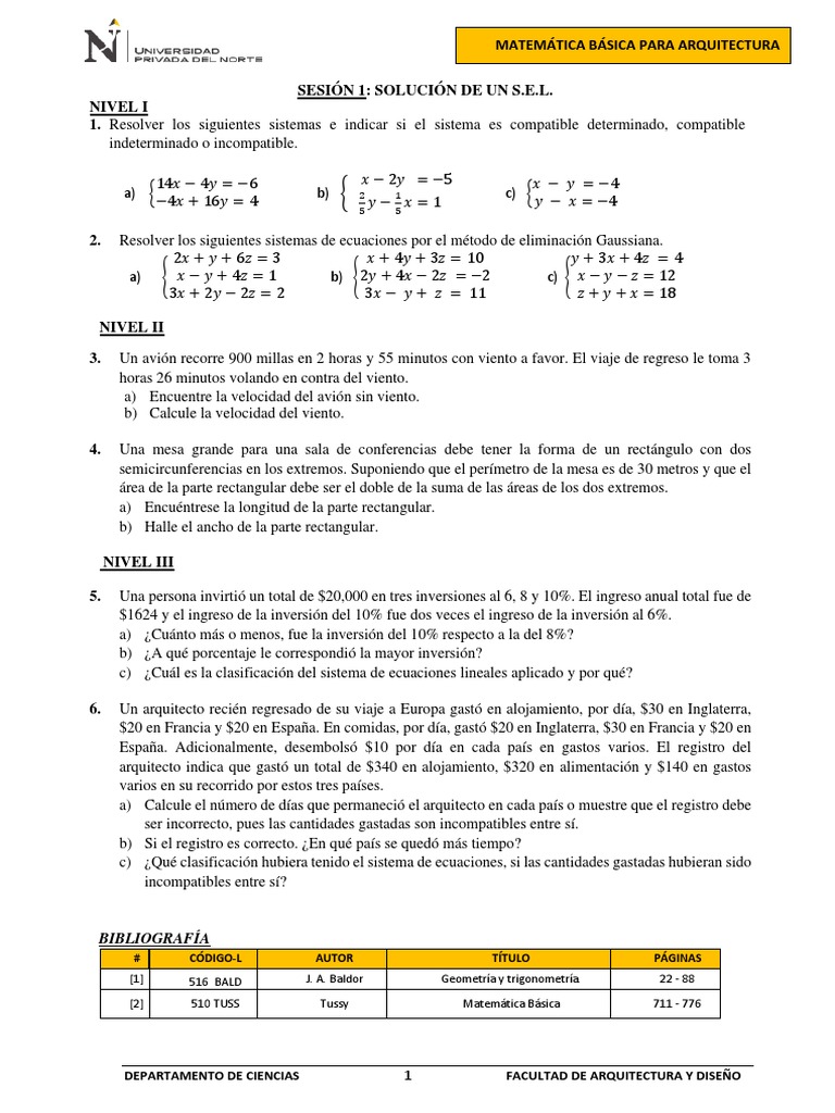 Semana 1 - Ejercicios | PDF | Enseñanza de matemática | Science