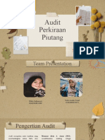 Materi AUDIT PERKIRAAN PIUTANG