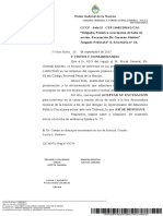Excusación del Fiscal General Dr. Germán Moldes en causa CFP 11602/2016