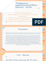 Pembelajaran Behavior, Kognitif, Konstruktivistis Berdasarkan Sintaks - Kel 11 - PSPB 20 B-Dikonversi