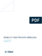 Mitel Solutions Series: Mobility and Private Wireless