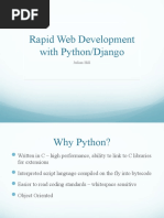 Rapid Web Development With Python/Django: Julian Hill