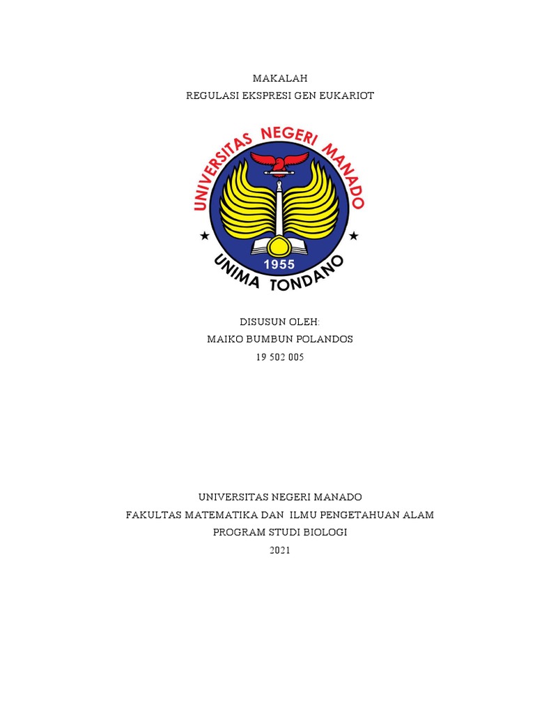 Mekanisme Regulasi Ekspresi Gen Eukariot | PDF | Sains & Matematika