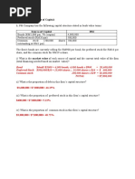 Answers COST of CAPITAL Exercises 2