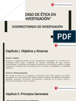 Código de Ética en Investigación UCV