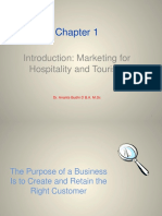 CHAPTER 1. Introduction Marketing For Hospitality and Tourism