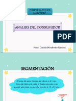 ANALISIS DEL CONSUMIDOR - Actividad Eje 1 Finanzas y Negocios Internacionales