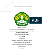 Dinamika Historis Konstitusional, Sosial-Politik, Kultural, serta Kontemporer Penegakan Hukum yang Berkeadilan