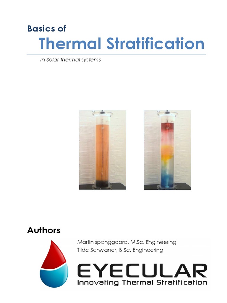 Basic of Thermal Stratification | PDF | Solar Energy | Heat Transfer