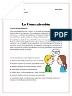 La Comunicación - Henry Pérez