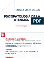 Sesión 03-1 - Psicopatología de La Atención