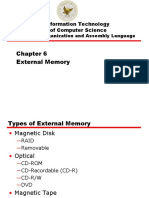 External Memory: Faculty of Information Technology Department of Computer Science