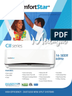 High Efficiency 16 SEER Ductless Mini-Split Systems