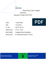 Uts Penghantar Ilkom Undira