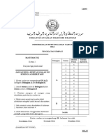 1449/2 Matematik Kertas 2 Mei 2014: Sulit 1449/2