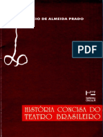 História Concisa Do Teatro Brasileiro by Décio de Almeida Prado