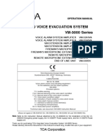 Operation Manual for Integrated Voice Evacuation System