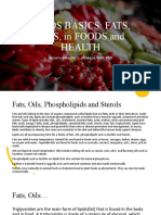Lipids Basics: Fats, Oils, in Foods and Health: Socorro Milagros C. Alcancia, RND, PHD