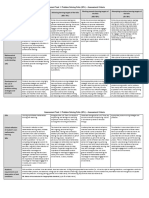 EDMA163 - Assessment Task 1 Folio Rubric