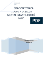 Salud mental infantil Curicó 2021