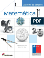 Matemática 1º Medio - Cuaderno de Ejercicios
